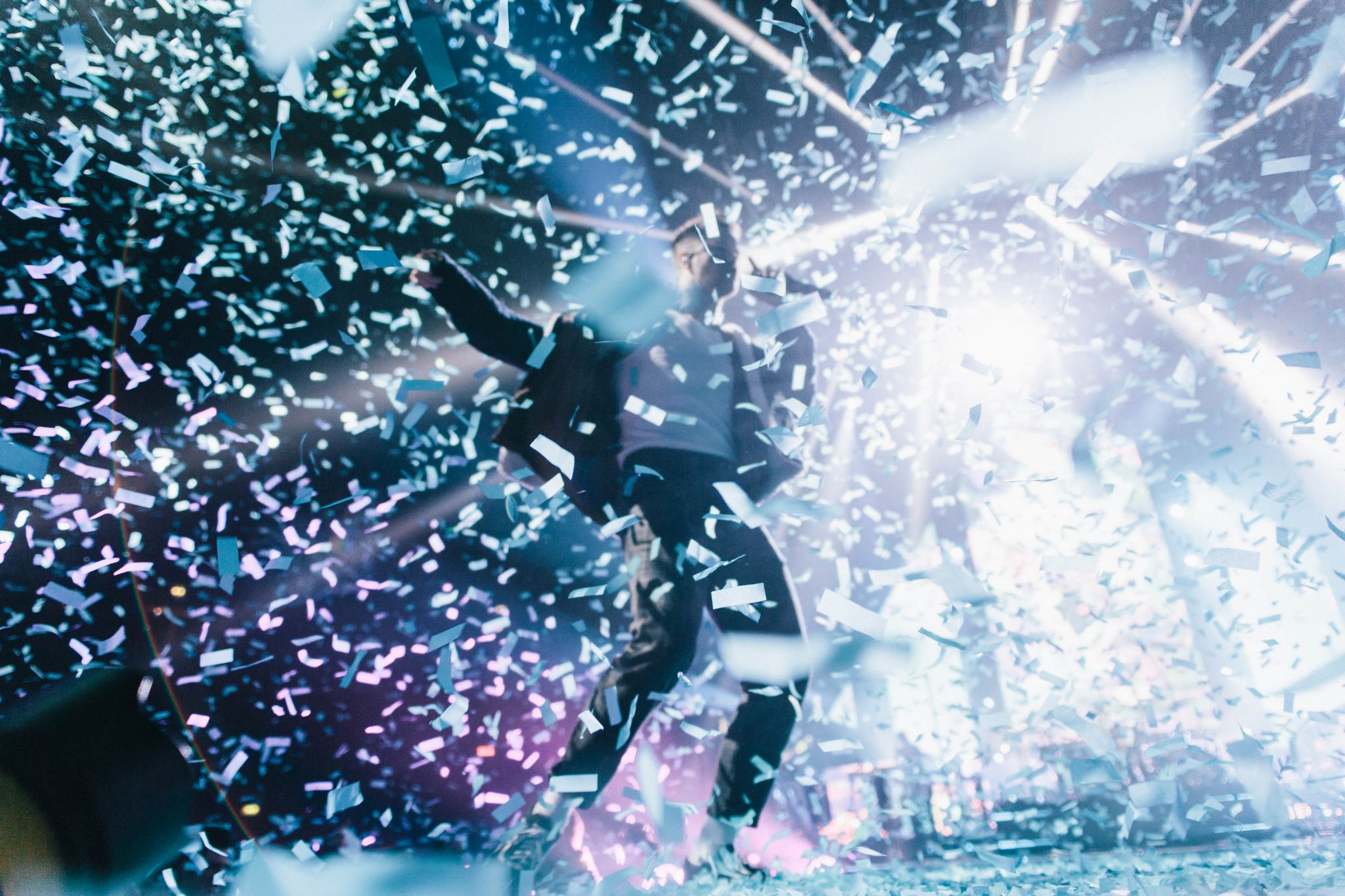 Imagine Dragons confetti shot