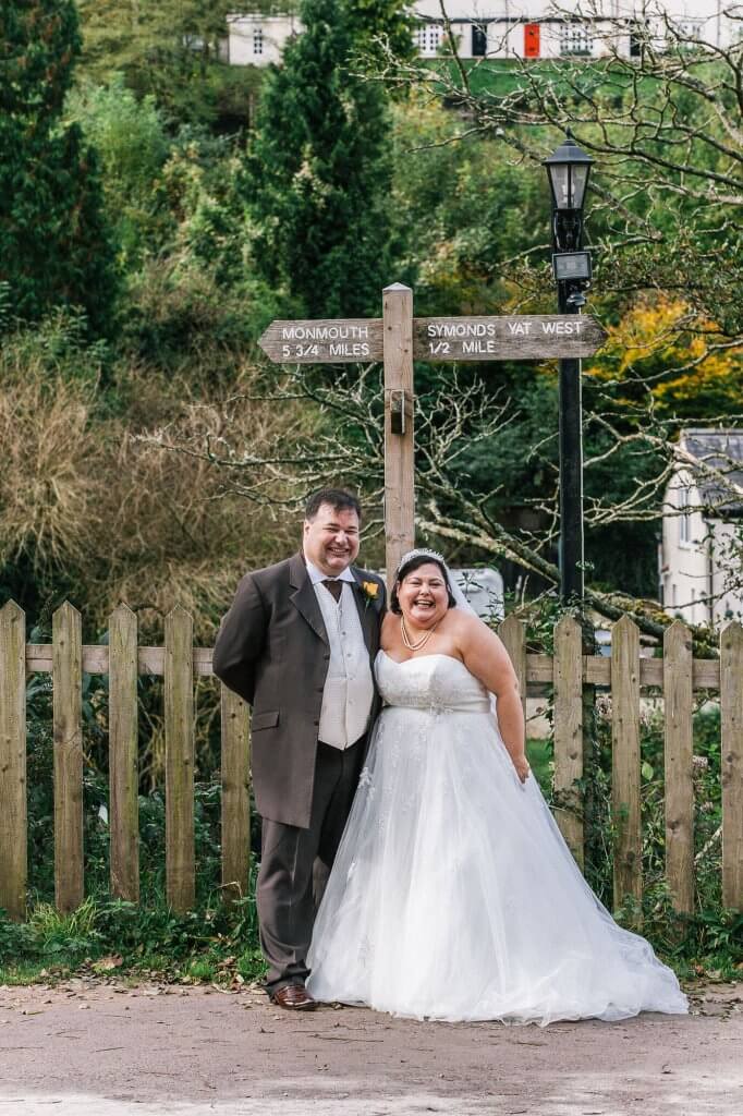 autumn wedding photography mel and chris symands yat herefordshire