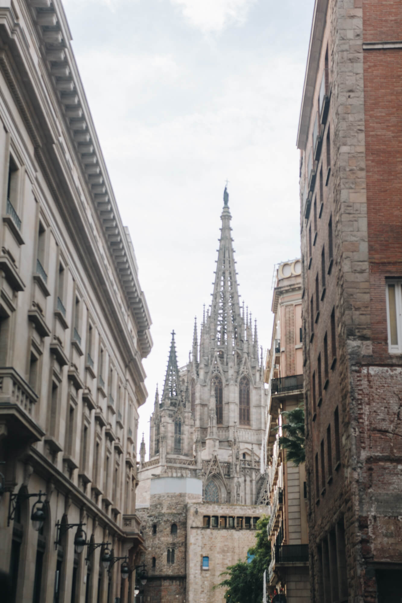 Gothic Quarter Barcelona Spain Solo trip Barcelona