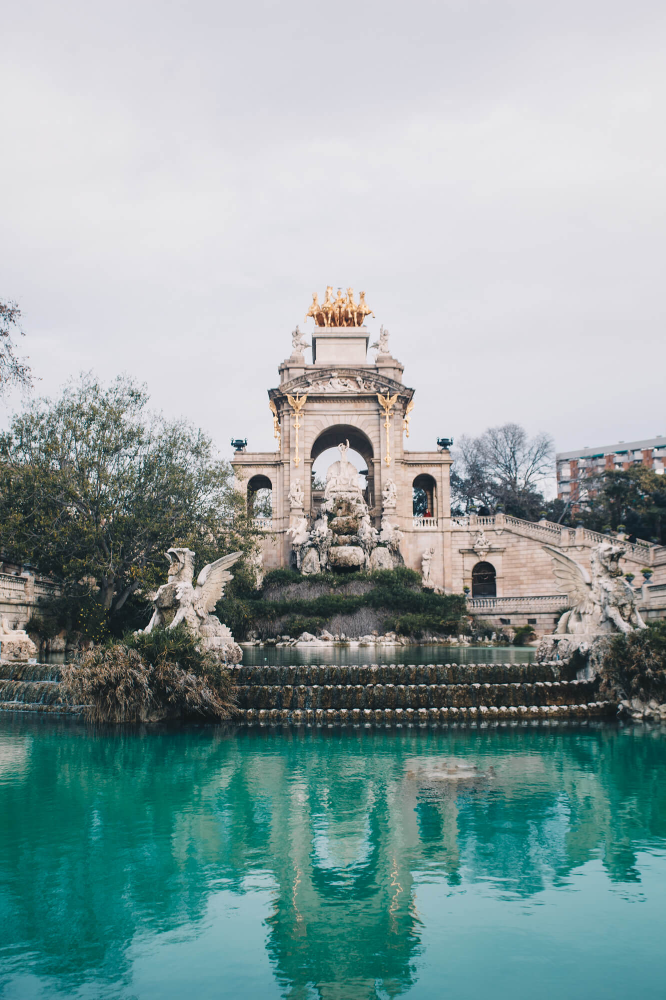 ciutadella park barcelona spain Solo trip Barcelona