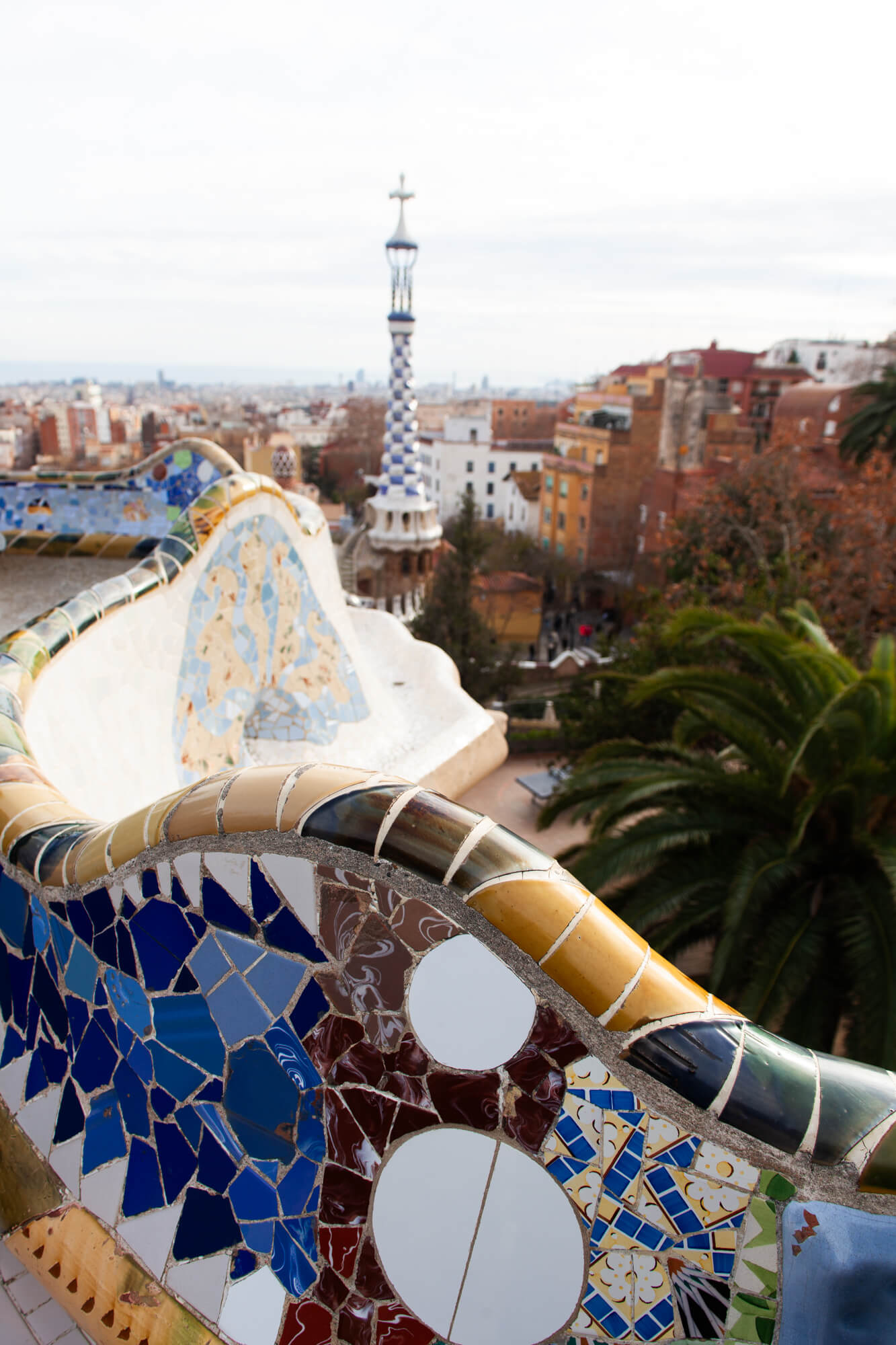 parc guell barcelona Solo trip Barcelona