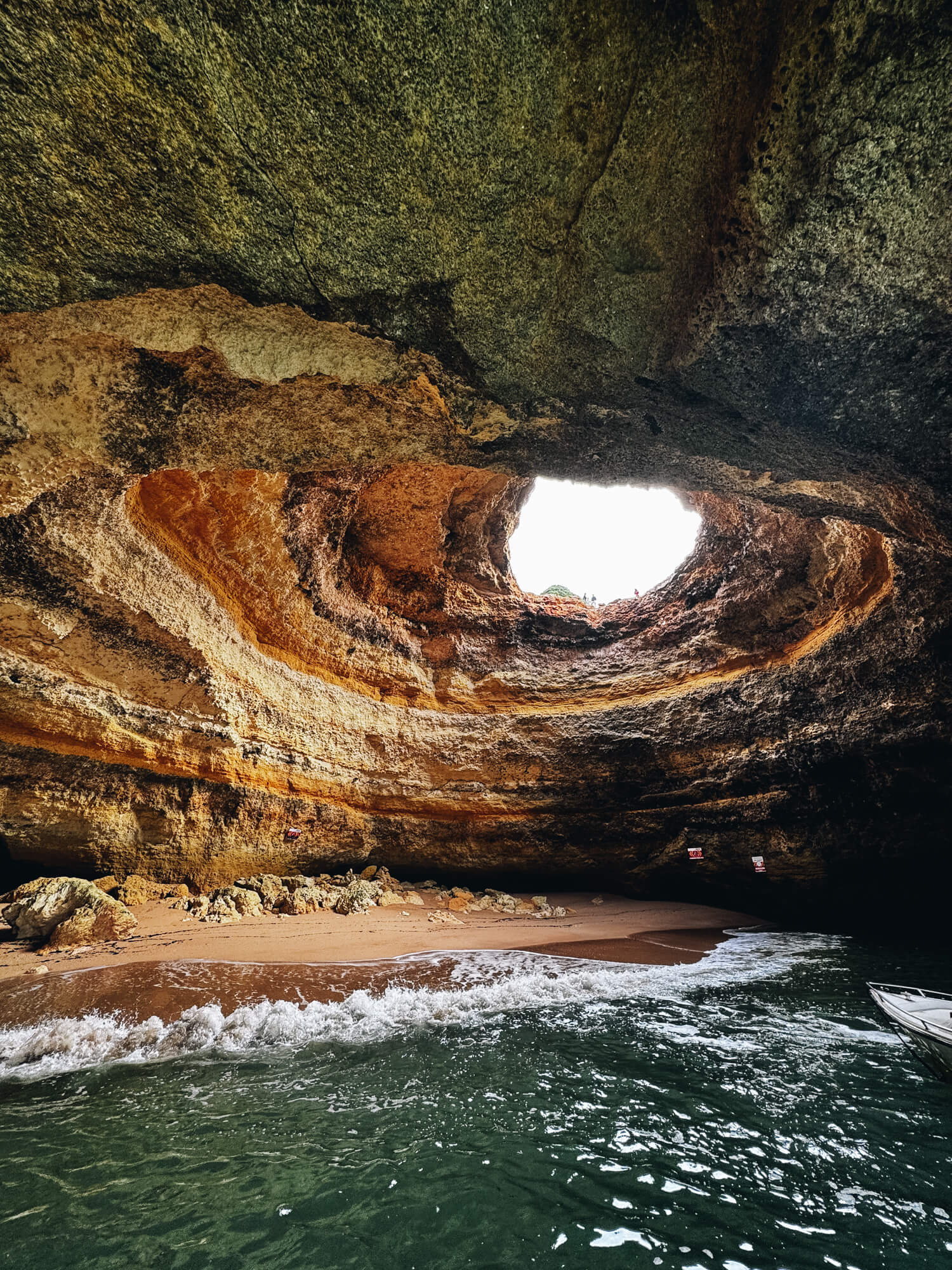 benagil caves algarve portugal