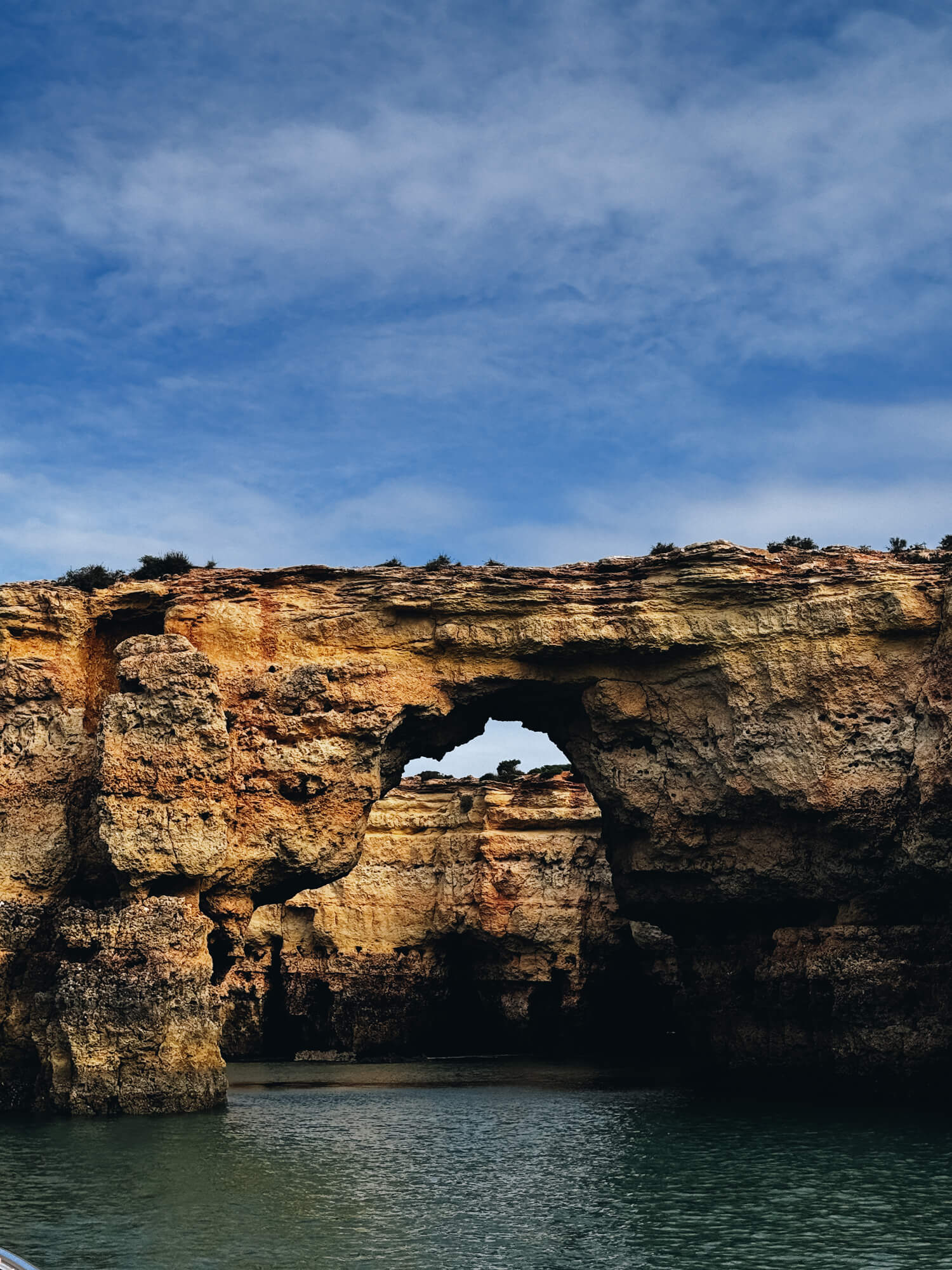 benagil caves algarve portugal