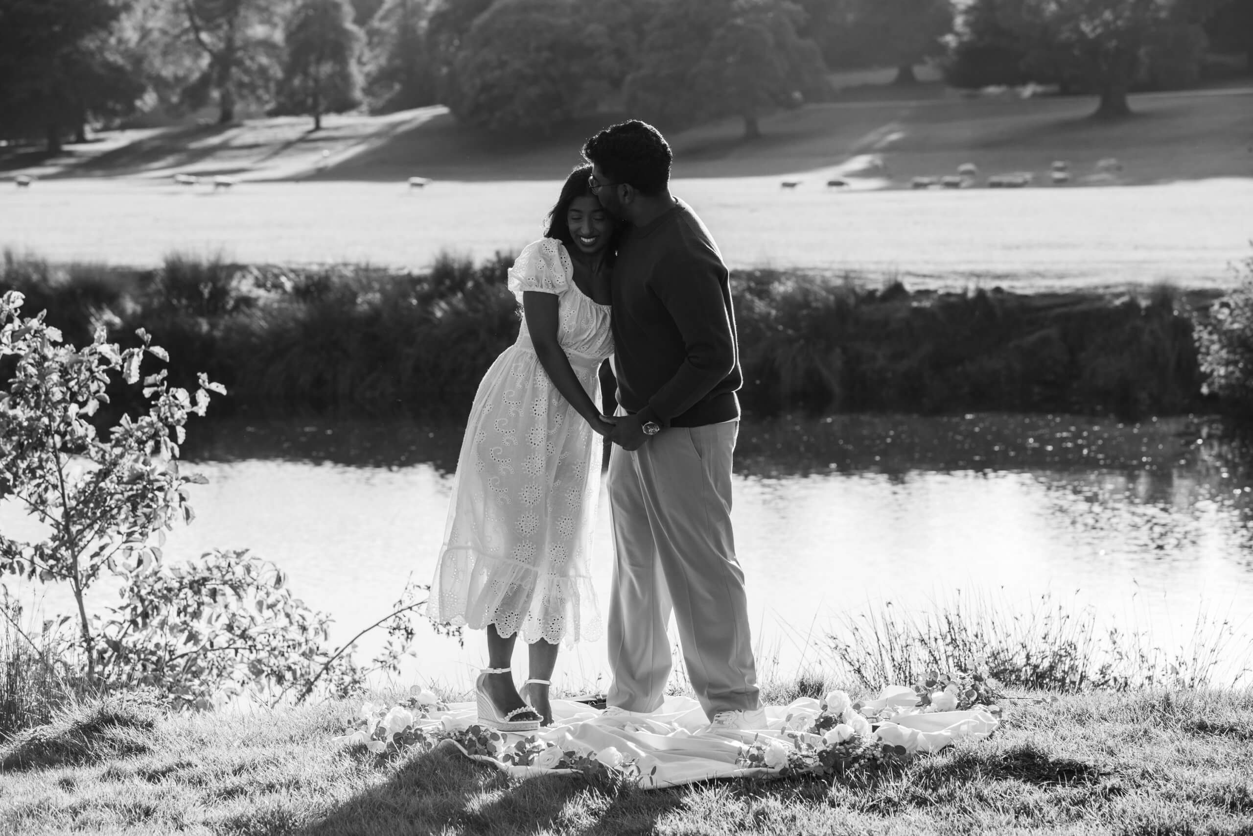 chatsworth house peak district proposal photography