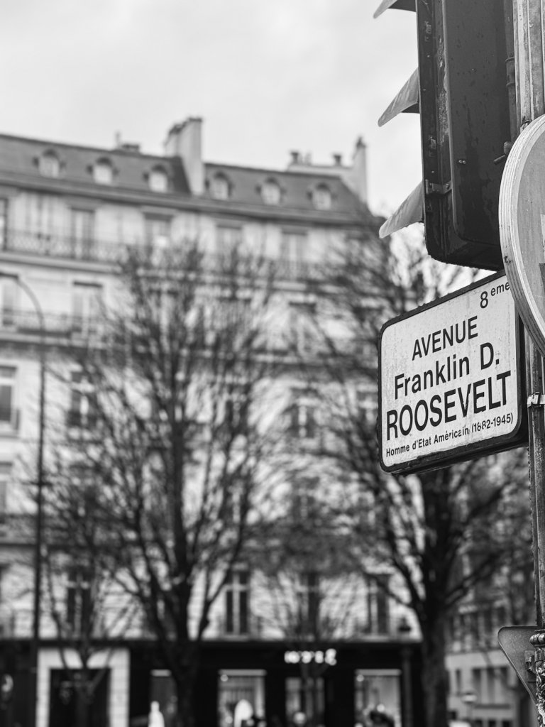 street sign paris photography