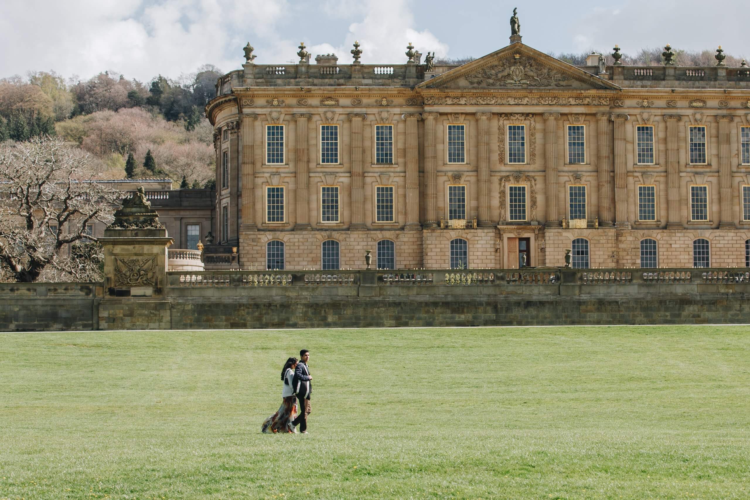Chatsworth House proposal photographer