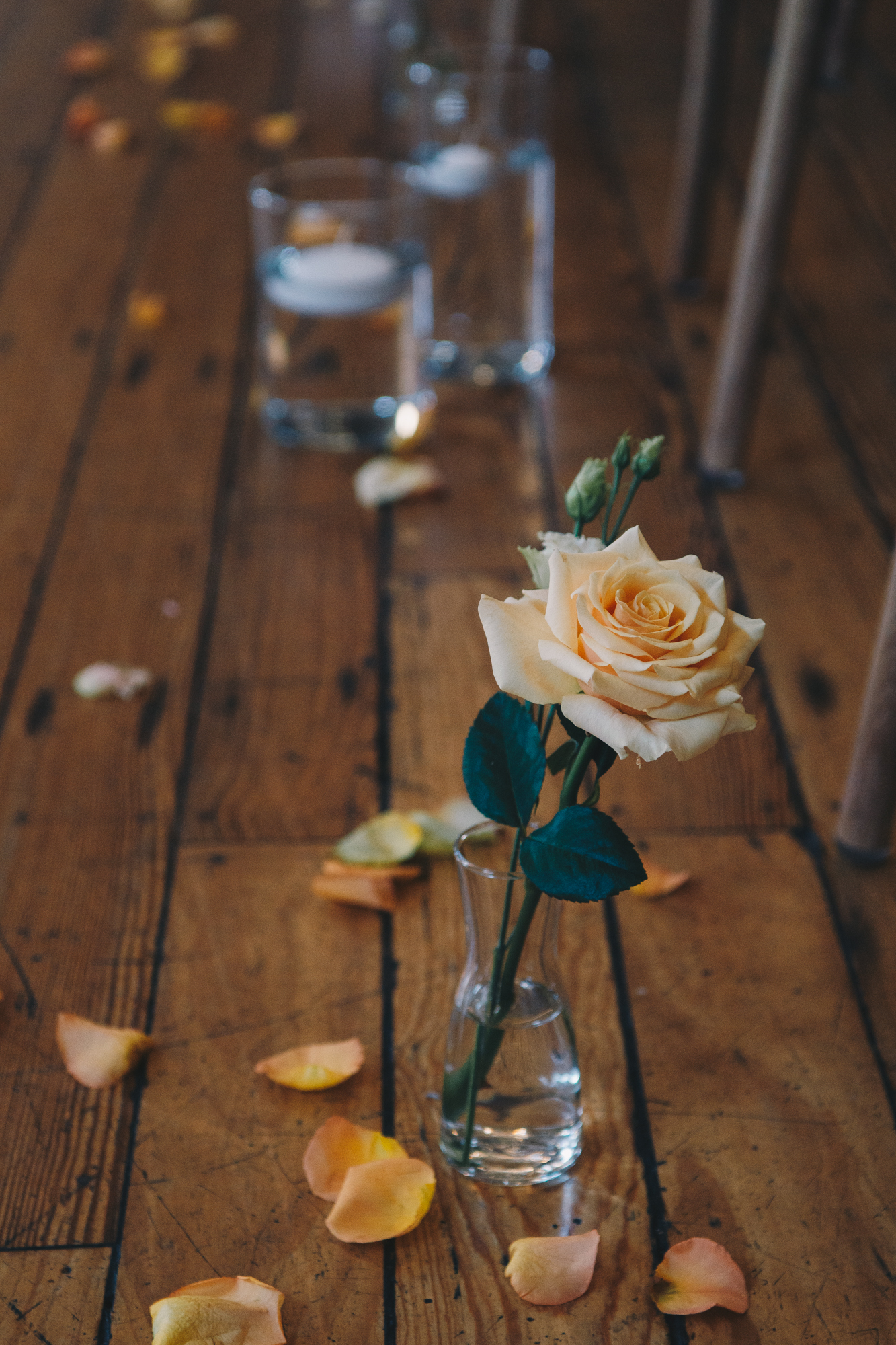 Wedding styling at The Castlefield Rooms Manchester