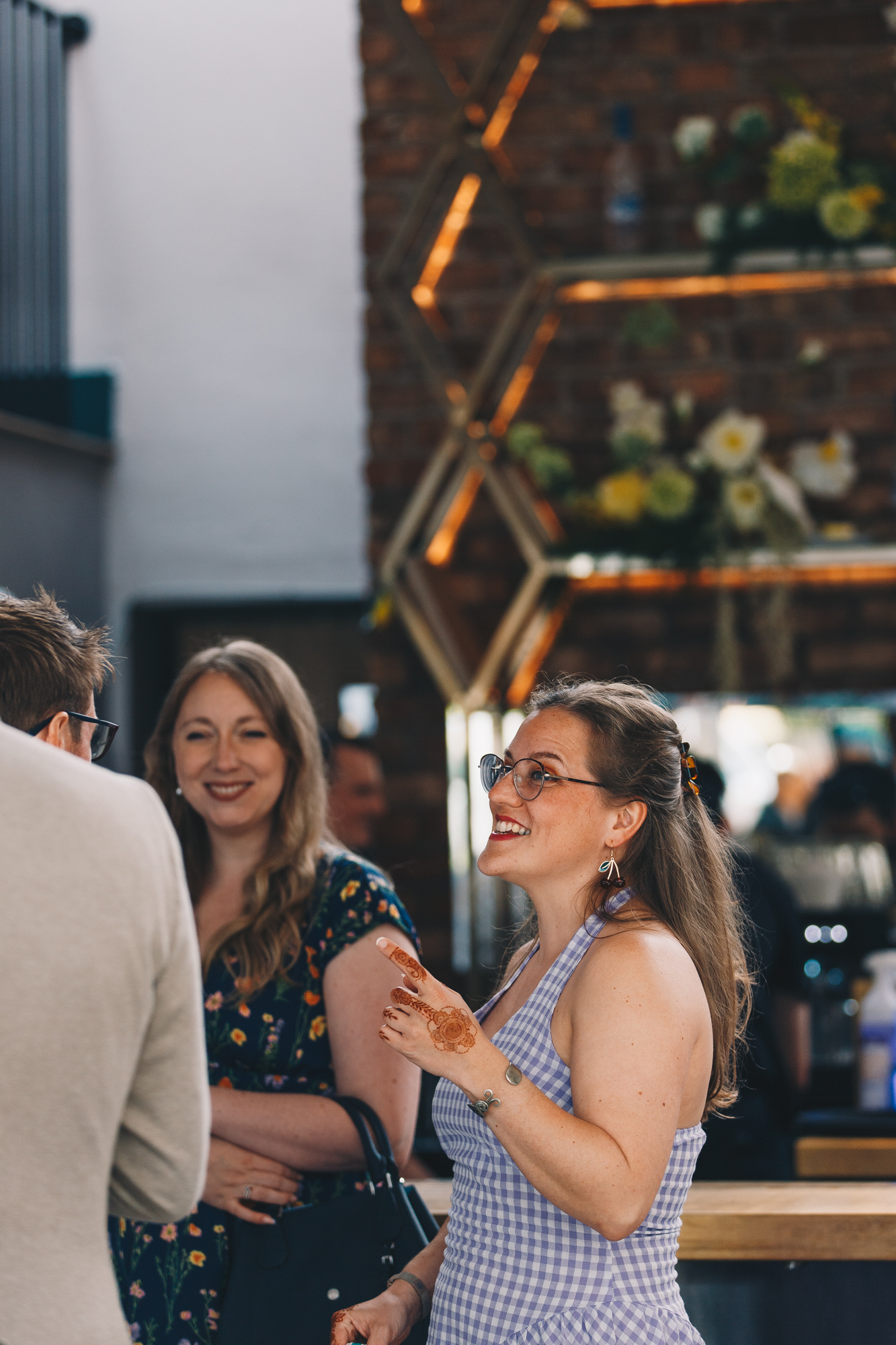 Castlefield Rooms wedding photographer capturing Gemma and Steve in Manchester city centre