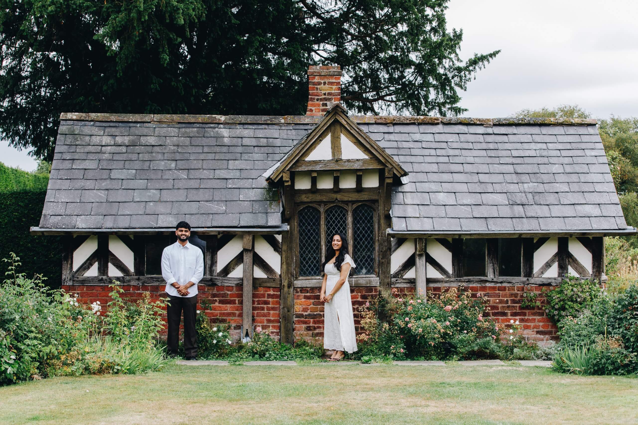 engagement celebration at Arley Hall Cheshire