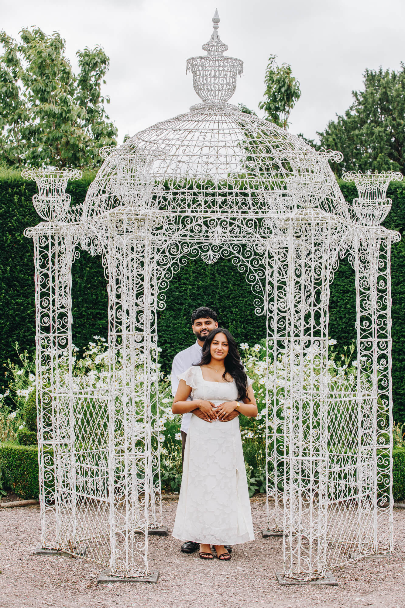 natural engagement portraits in Cheshire