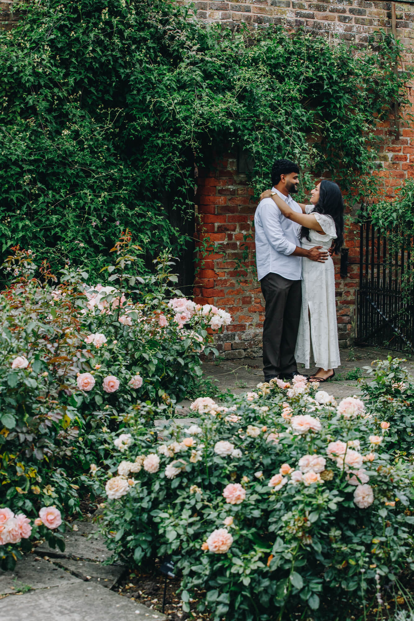engagement photographer at Arley Hall Cheshire