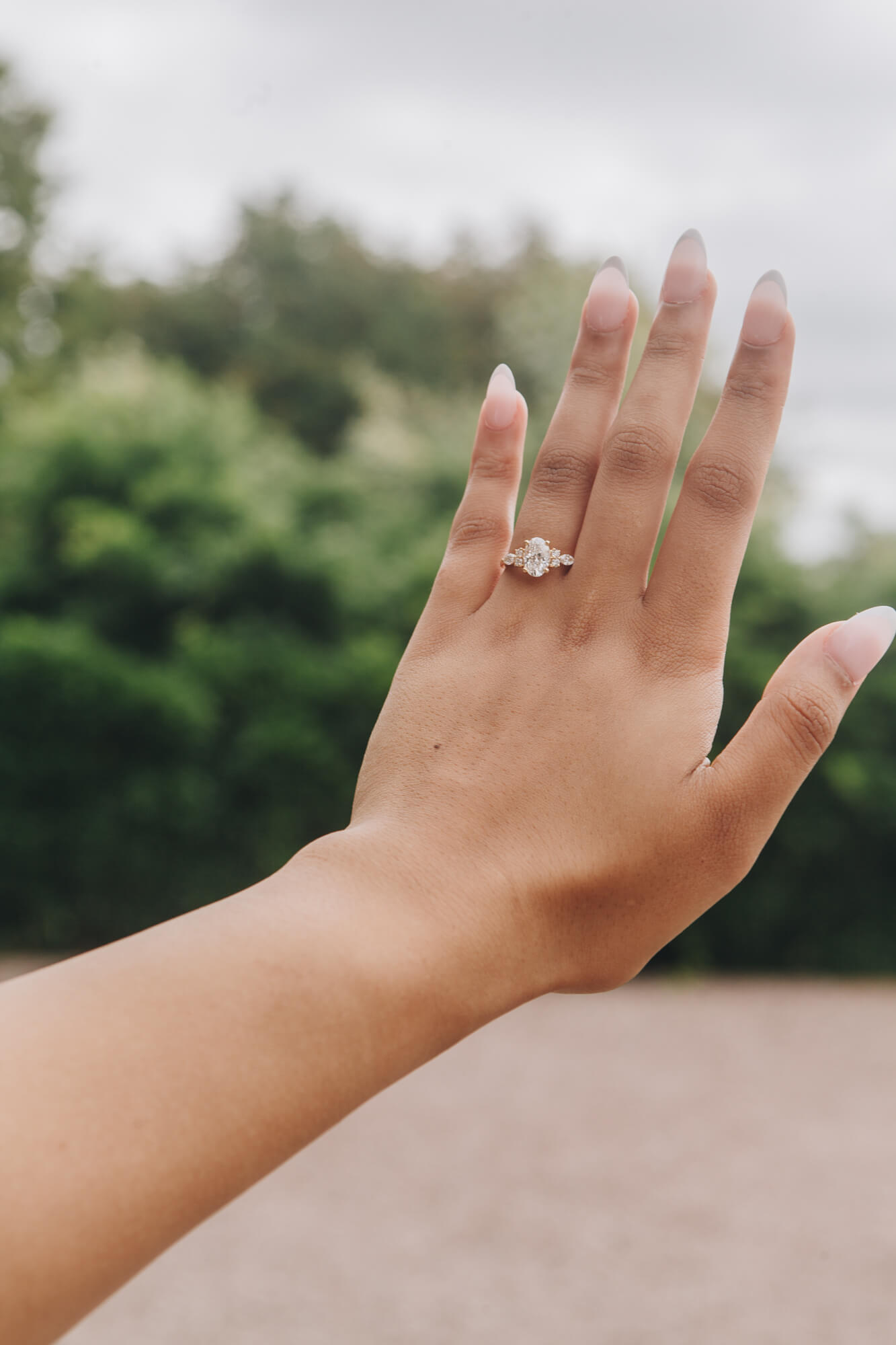 surprise proposal photography at Arley Hall